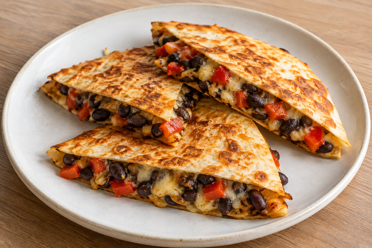 Quesadilla Kacang Hitam