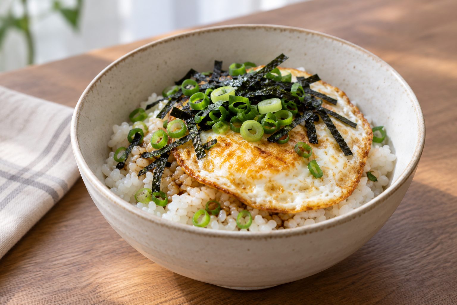 Nasi Telur Minyak Wijen