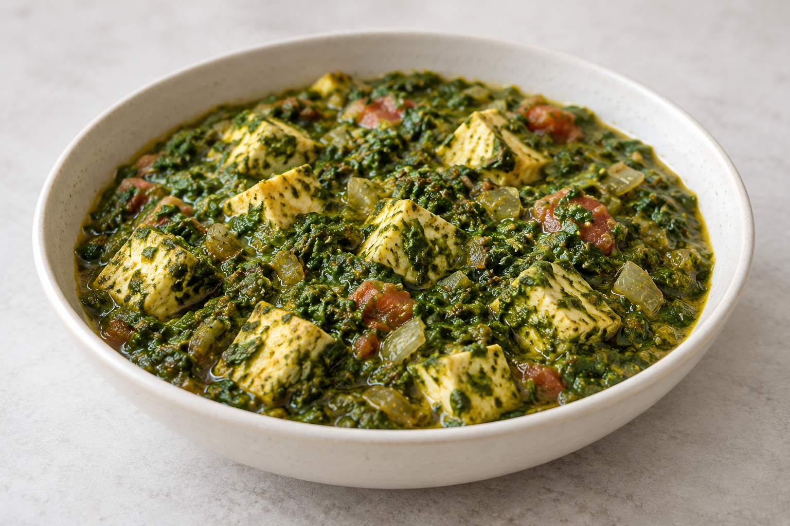 Paneer Saus Bayam