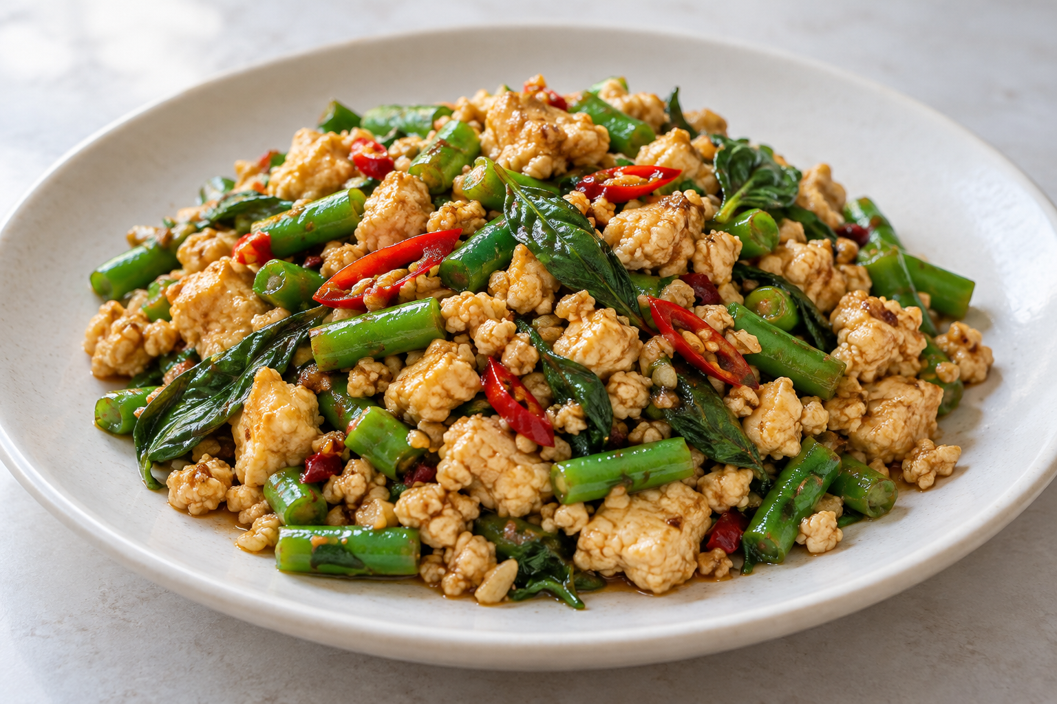 Tahu Basil Thailand